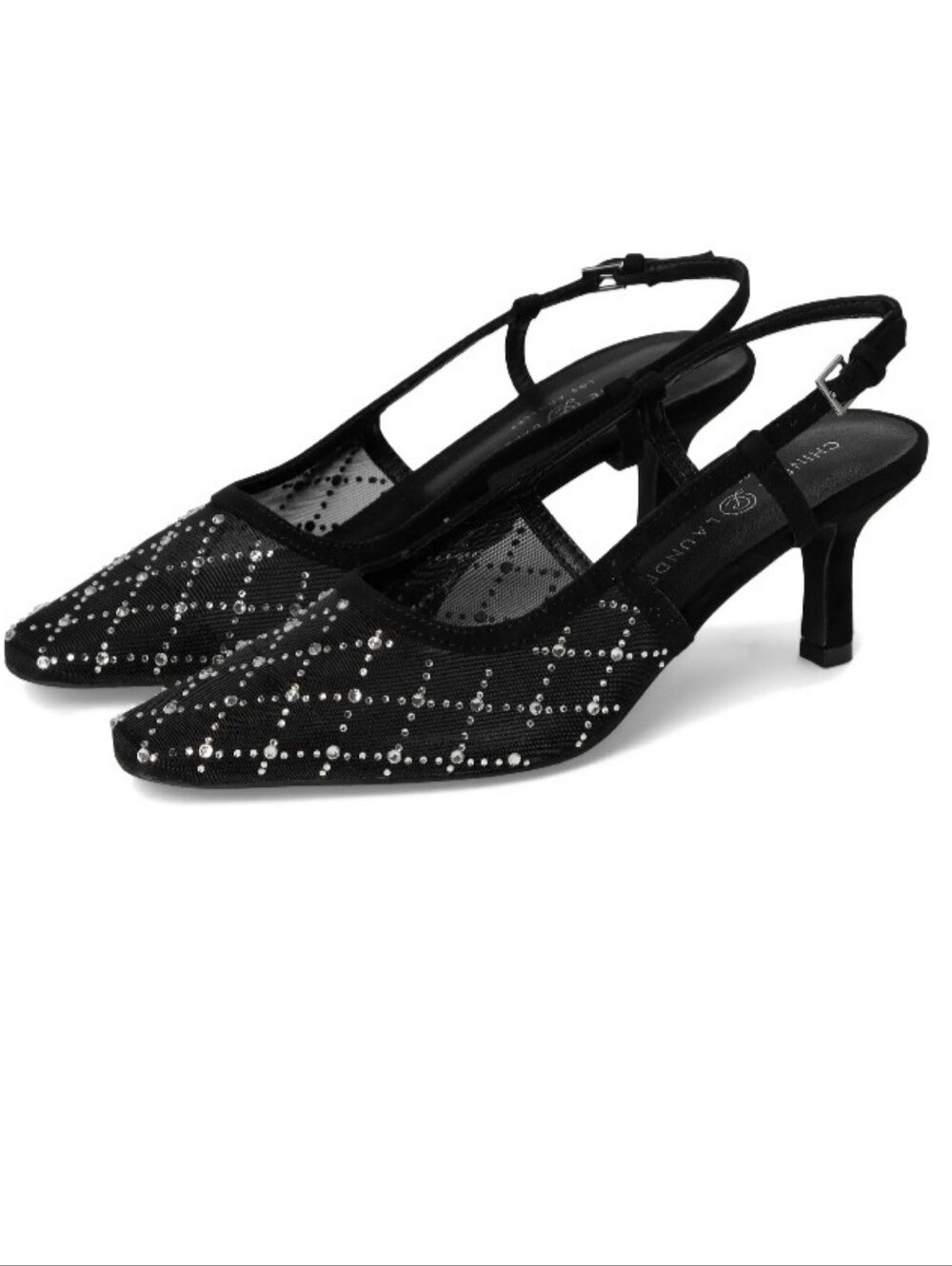 BRAND NEW CHINESE LAUNDRY MACEE EMBELLISHED SLINGBACK HEEL PUMP